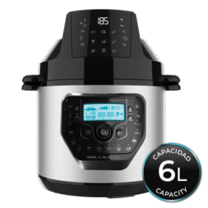GM H Deluxe AirFryer – Programmierbarer Kochtopf 6L mit Waage